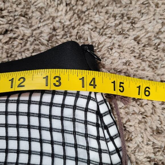 Eva Franco- Black/white pencil skirt- NWT- Size 4 - Picture 4 of 8